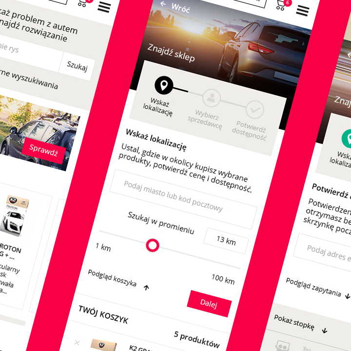 'K2' car-care products - 'Mobile First' web redesign